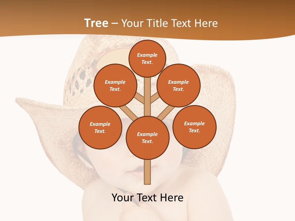 Sweet Cheerful Boy PowerPoint Template