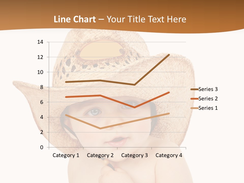 Sweet Cheerful Boy PowerPoint Template