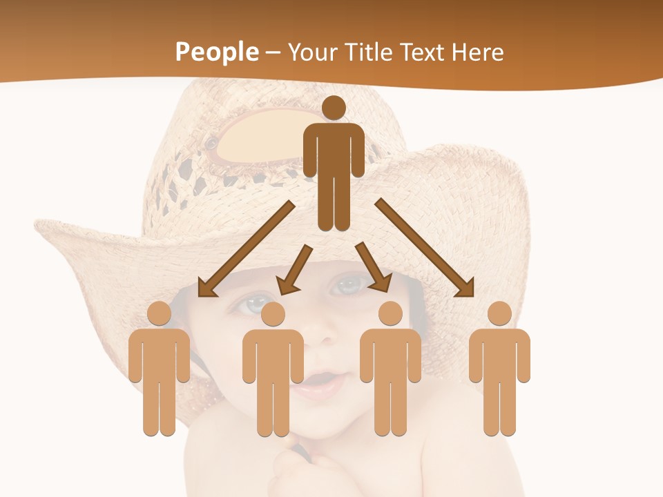 Sweet Cheerful Boy PowerPoint Template