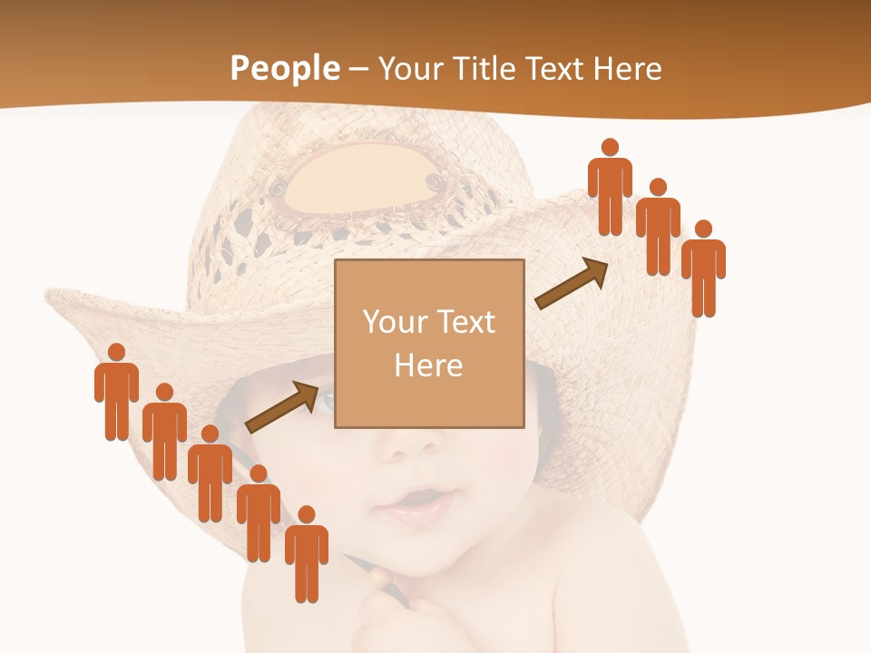 Sweet Cheerful Boy PowerPoint Template