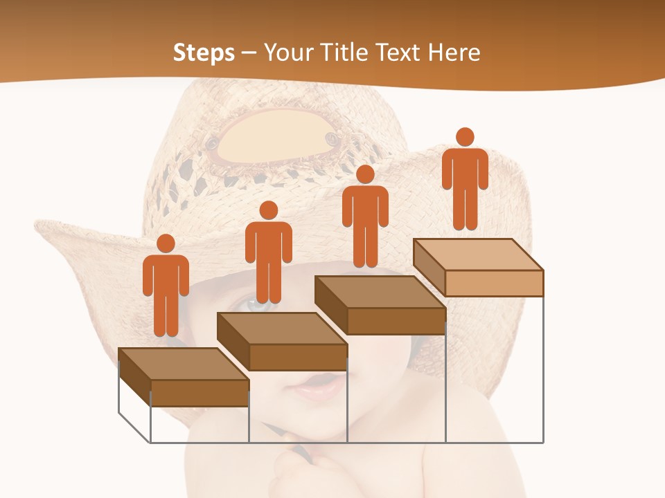 Sweet Cheerful Boy PowerPoint Template