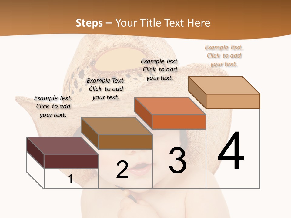 Sweet Cheerful Boy PowerPoint Template