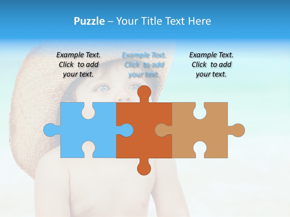 Baby Holidays Boy PowerPoint Template