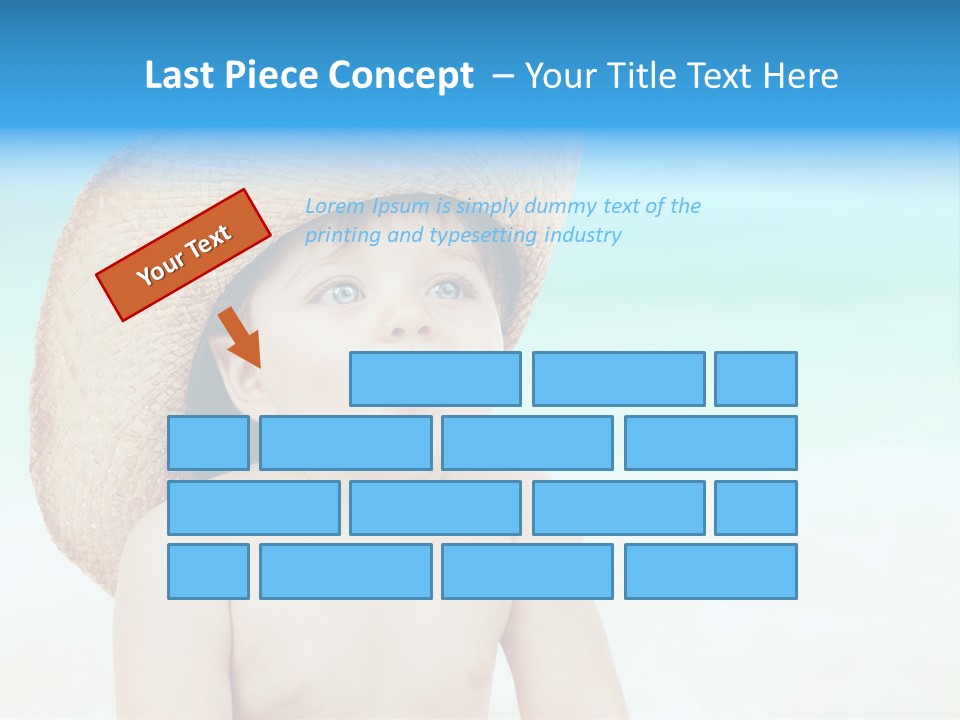 Baby Holidays Boy PowerPoint Template