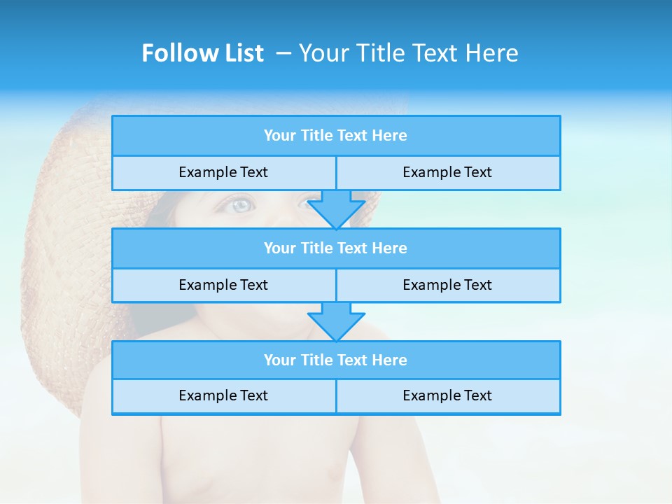 Baby Holidays Boy PowerPoint Template