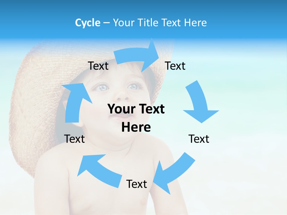 Baby Holidays Boy PowerPoint Template