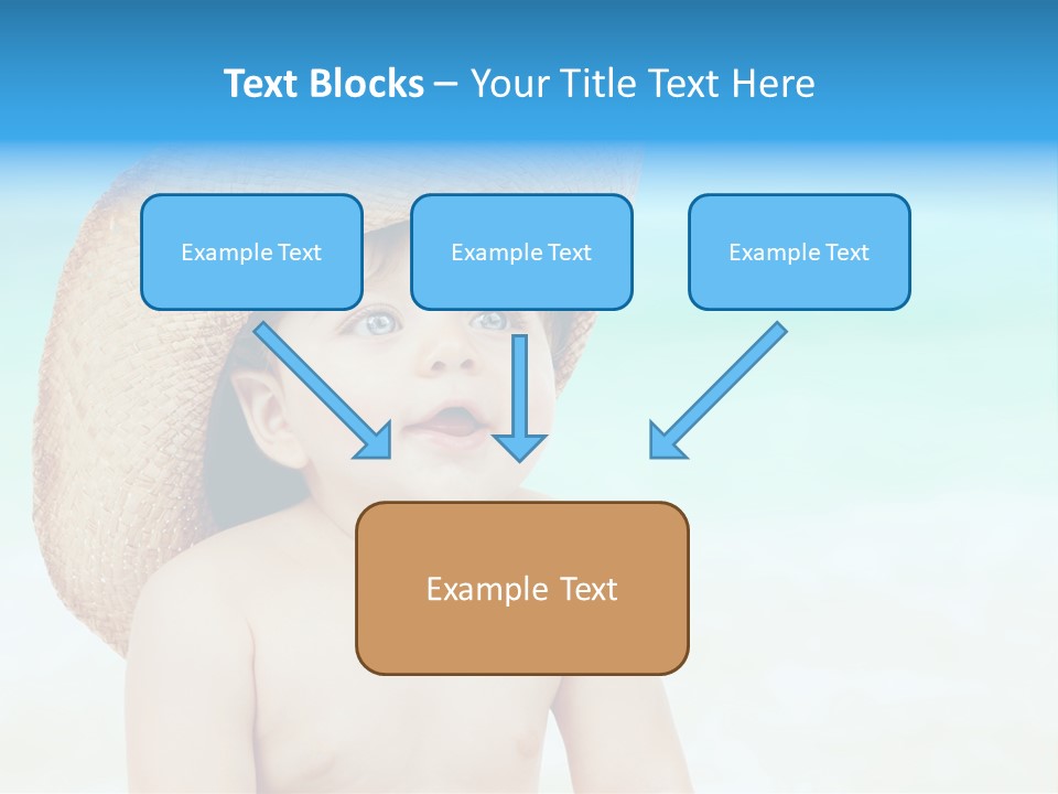 Baby Holidays Boy PowerPoint Template