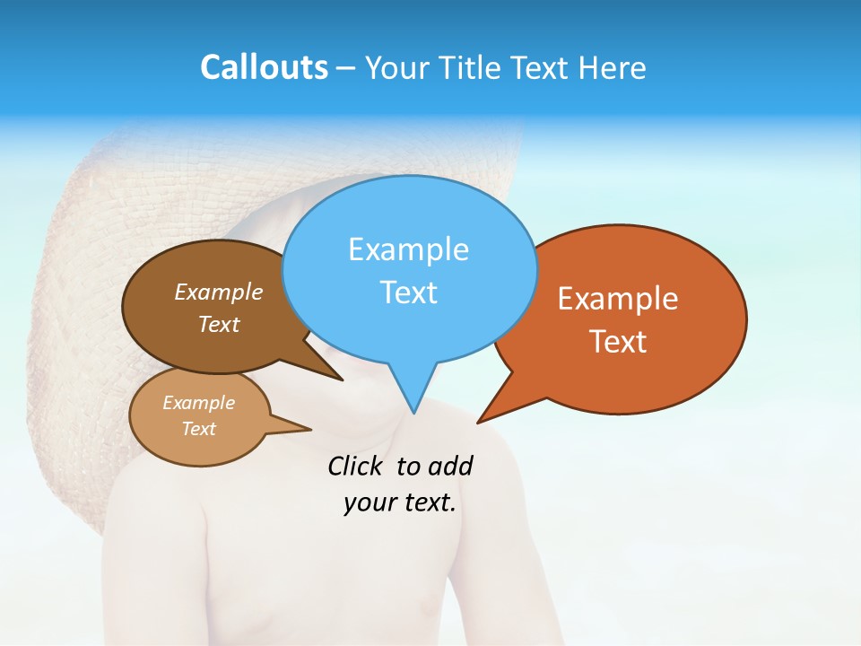 Baby Holidays Boy PowerPoint Template