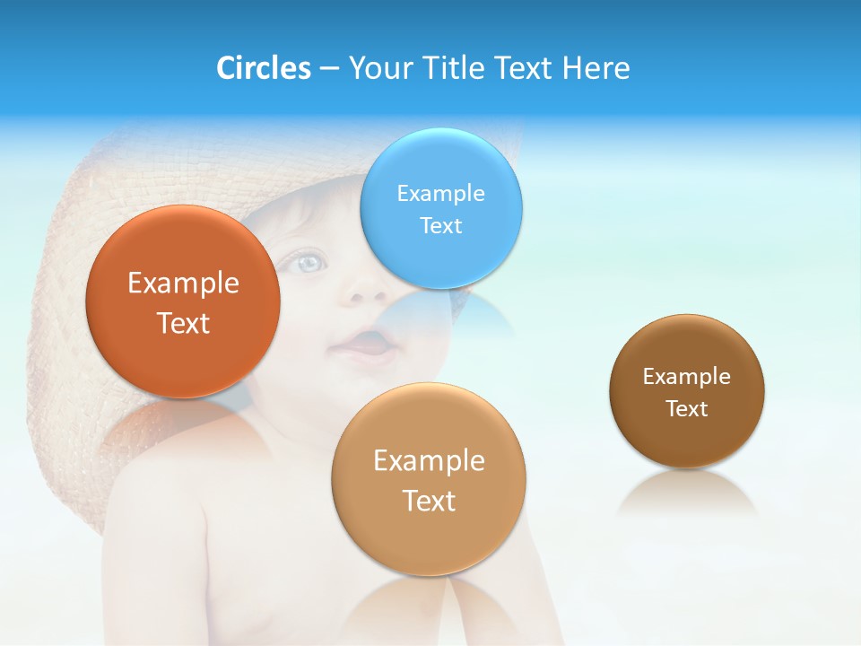 Baby Holidays Boy PowerPoint Template