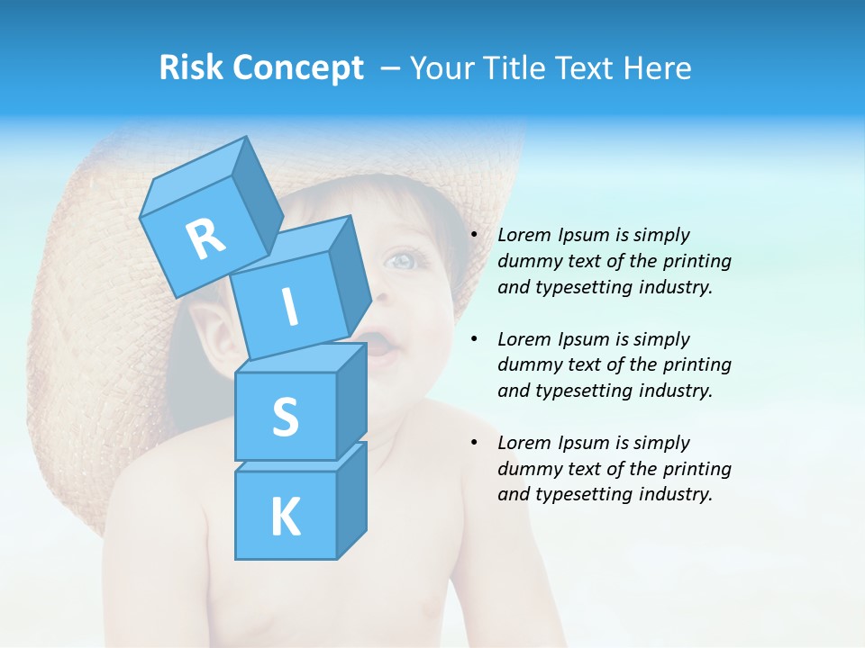 Baby Holidays Boy PowerPoint Template