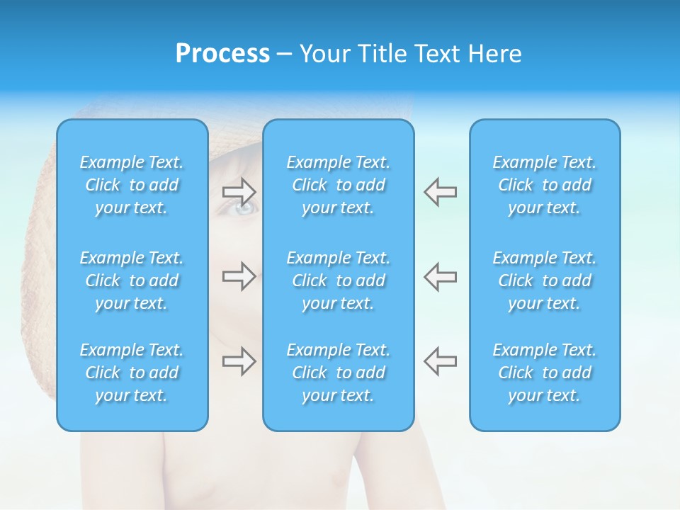 Baby Holidays Boy PowerPoint Template