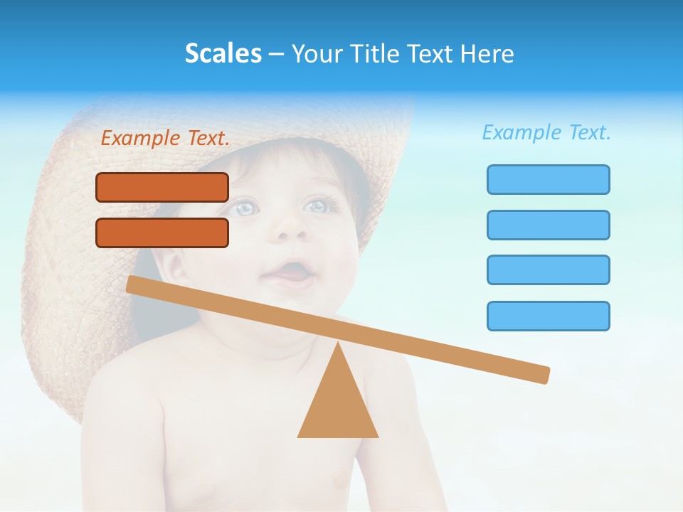 Baby Holidays Boy PowerPoint Template