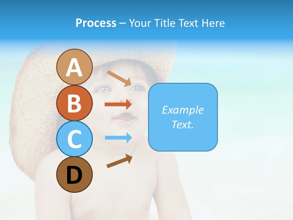 Baby Holidays Boy PowerPoint Template