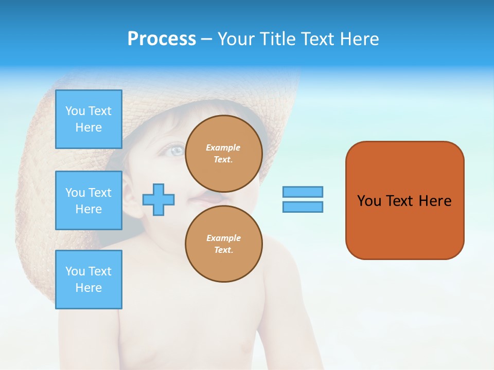 Baby Holidays Boy PowerPoint Template
