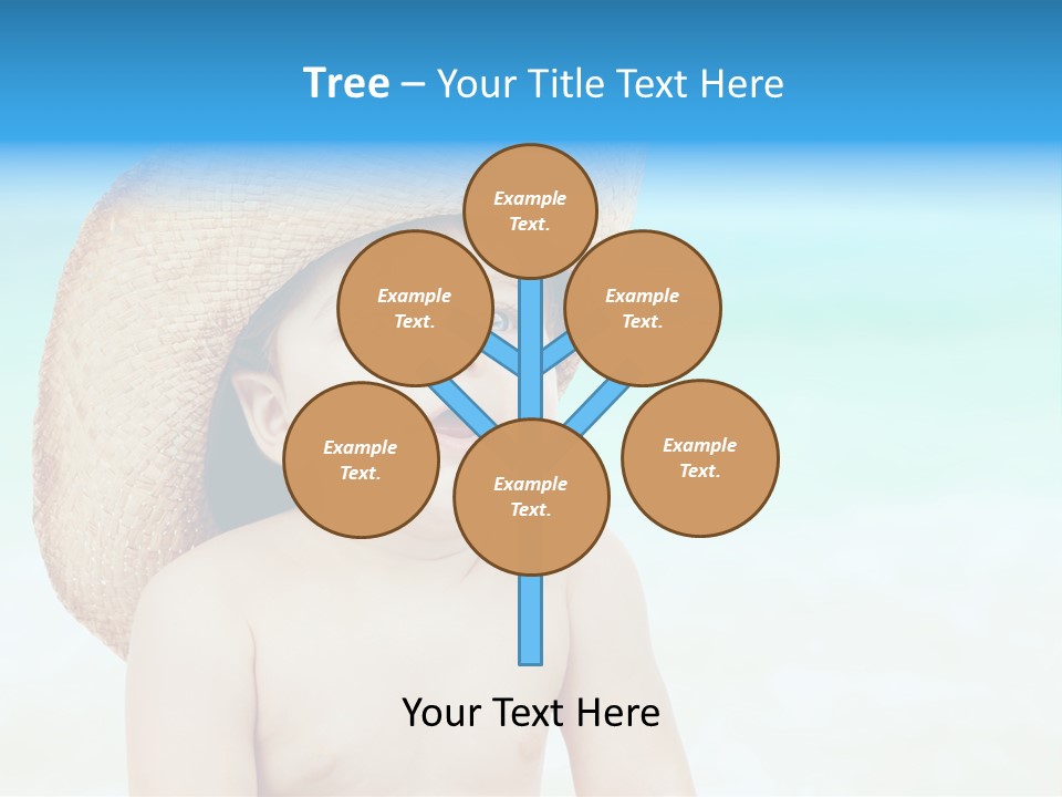 Baby Holidays Boy PowerPoint Template