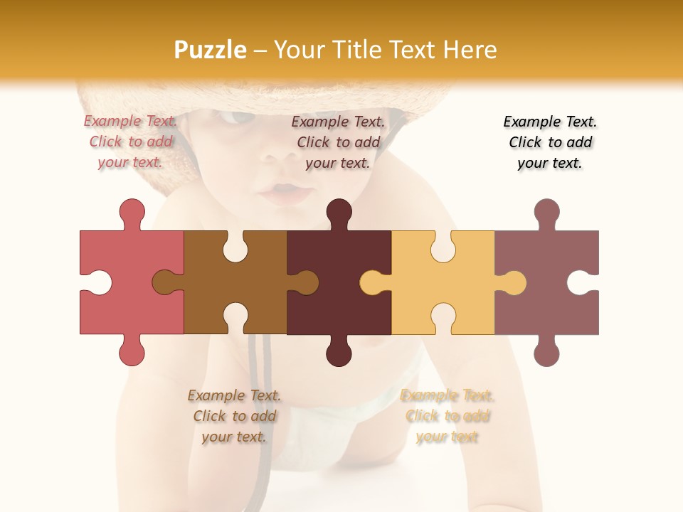 Clothes Happy Healthy PowerPoint Template