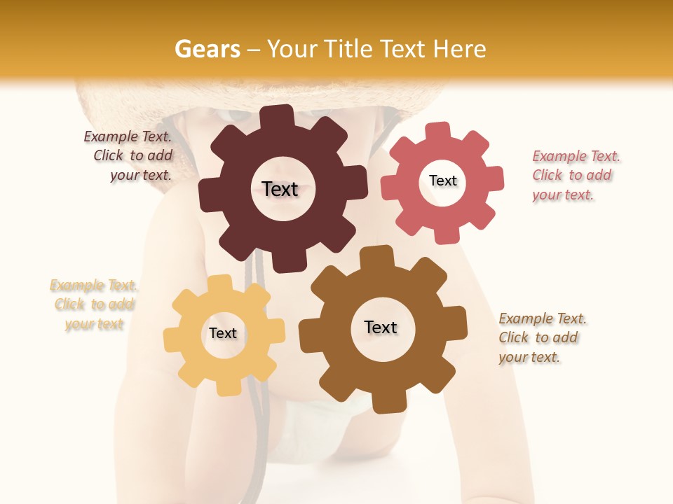 Clothes Happy Healthy PowerPoint Template