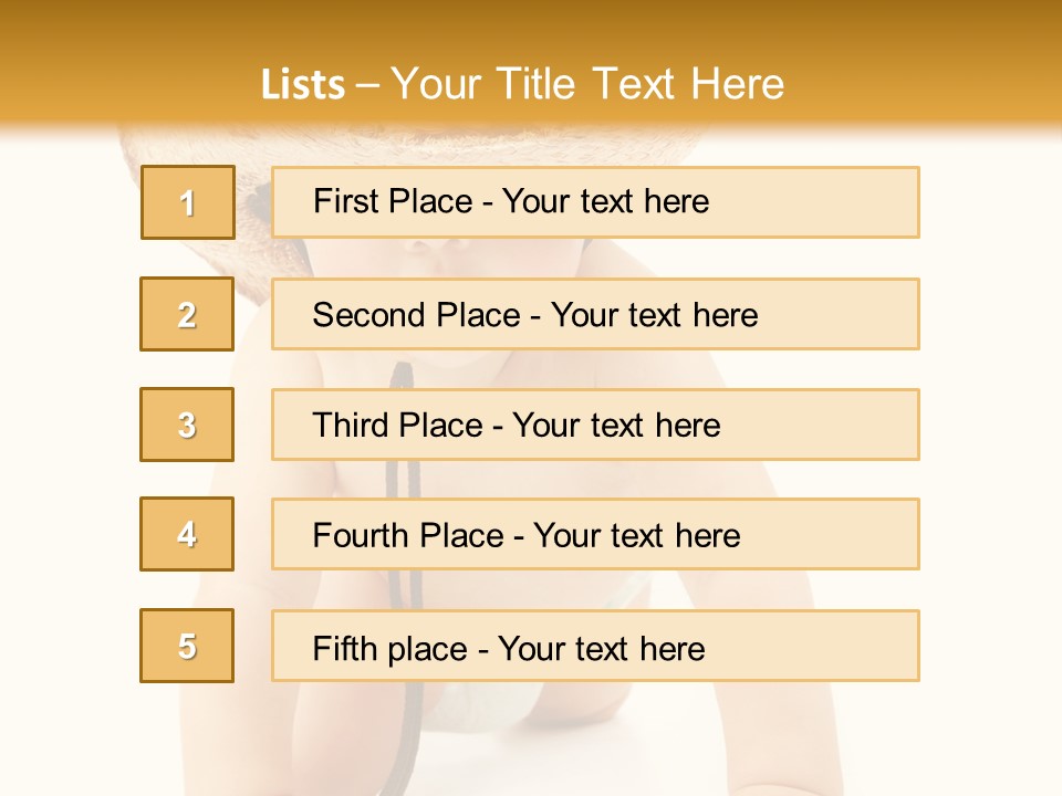Clothes Happy Healthy PowerPoint Template