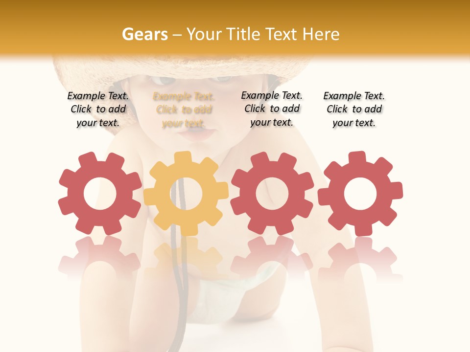 Clothes Happy Healthy PowerPoint Template