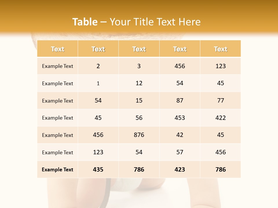 Clothes Happy Healthy PowerPoint Template