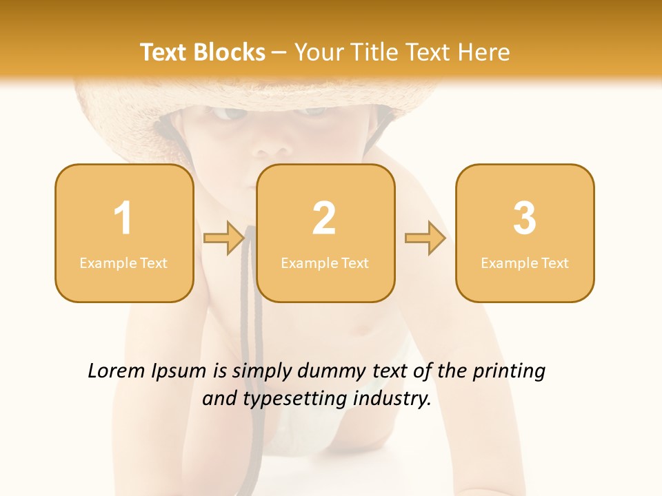 Clothes Happy Healthy PowerPoint Template