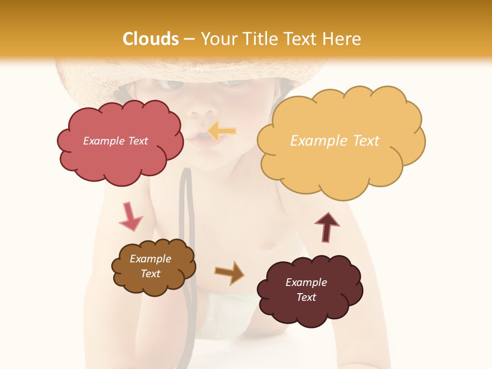 Clothes Happy Healthy PowerPoint Template