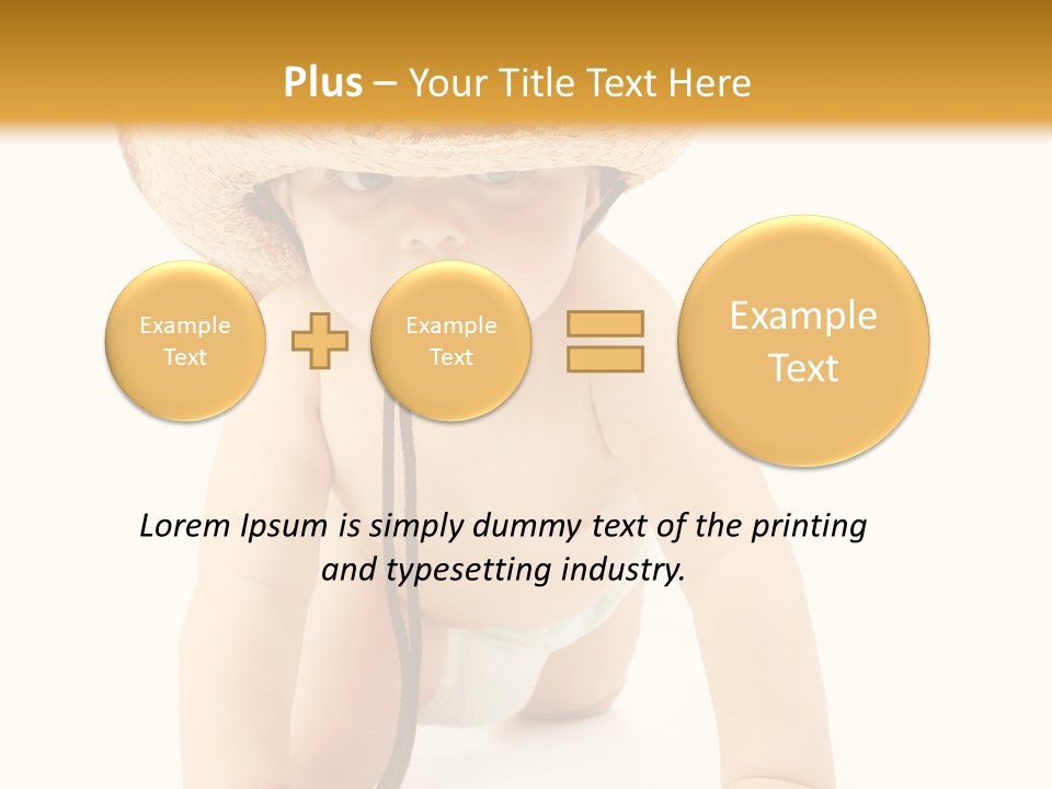 Clothes Happy Healthy PowerPoint Template