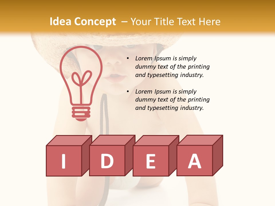 Clothes Happy Healthy PowerPoint Template