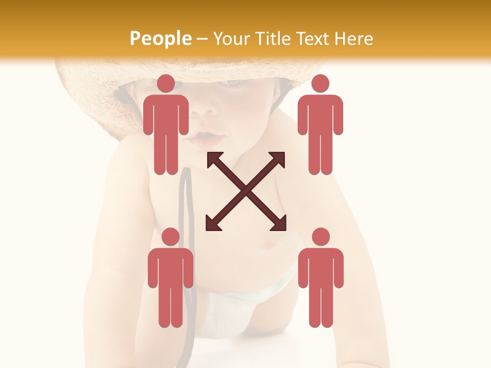 Clothes Happy Healthy PowerPoint Template