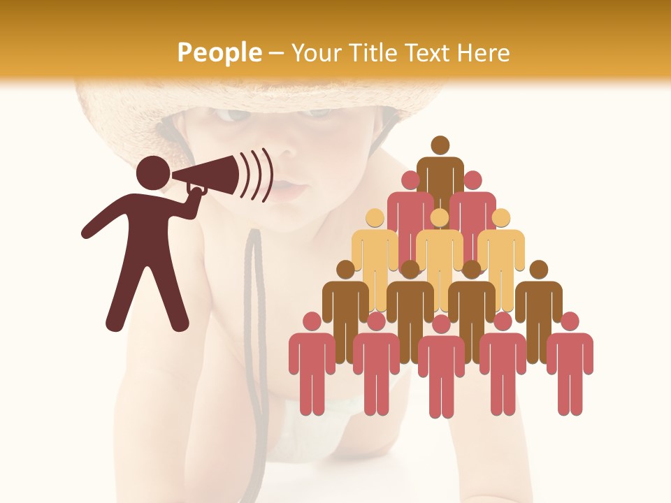 Clothes Happy Healthy PowerPoint Template