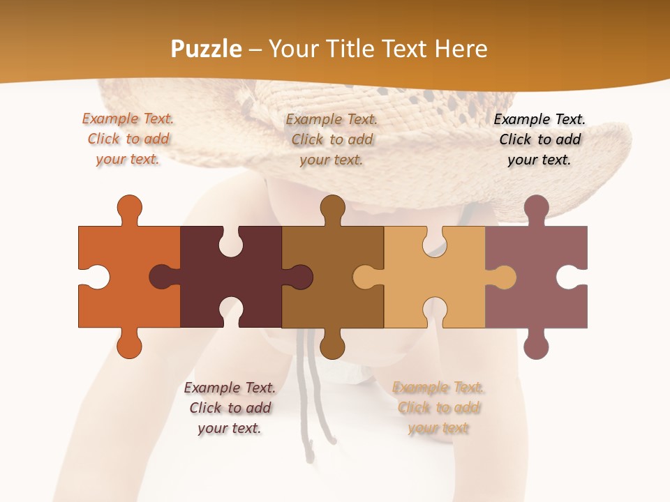 Child Expression Cute PowerPoint Template