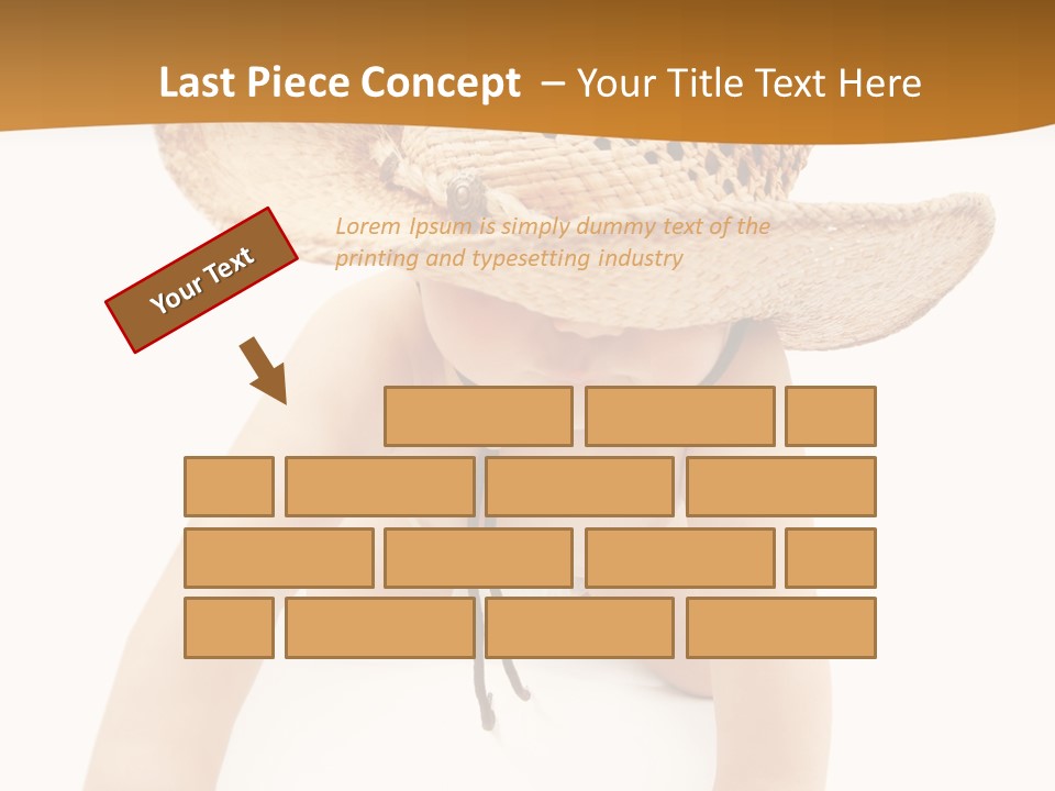 Child Expression Cute PowerPoint Template