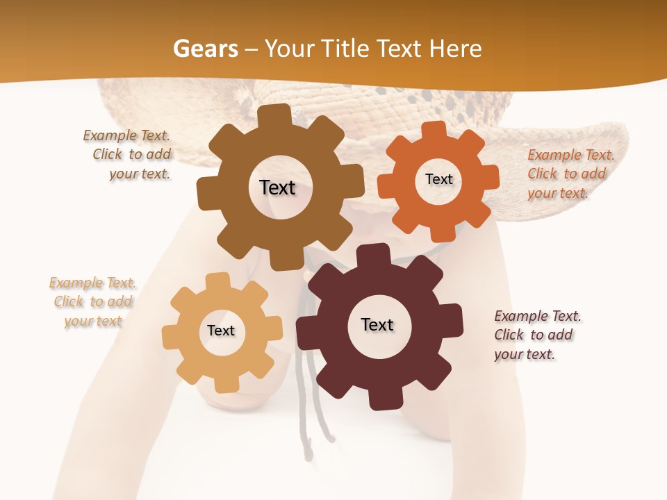 Child Expression Cute PowerPoint Template