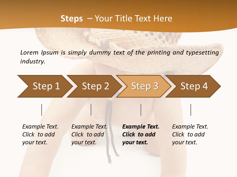 Child Expression Cute PowerPoint Template