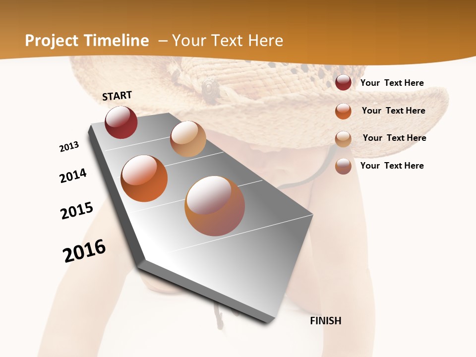 Child Expression Cute PowerPoint Template