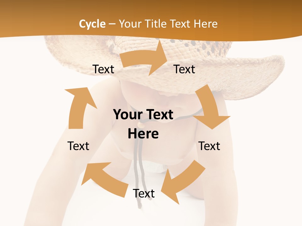 Child Expression Cute PowerPoint Template