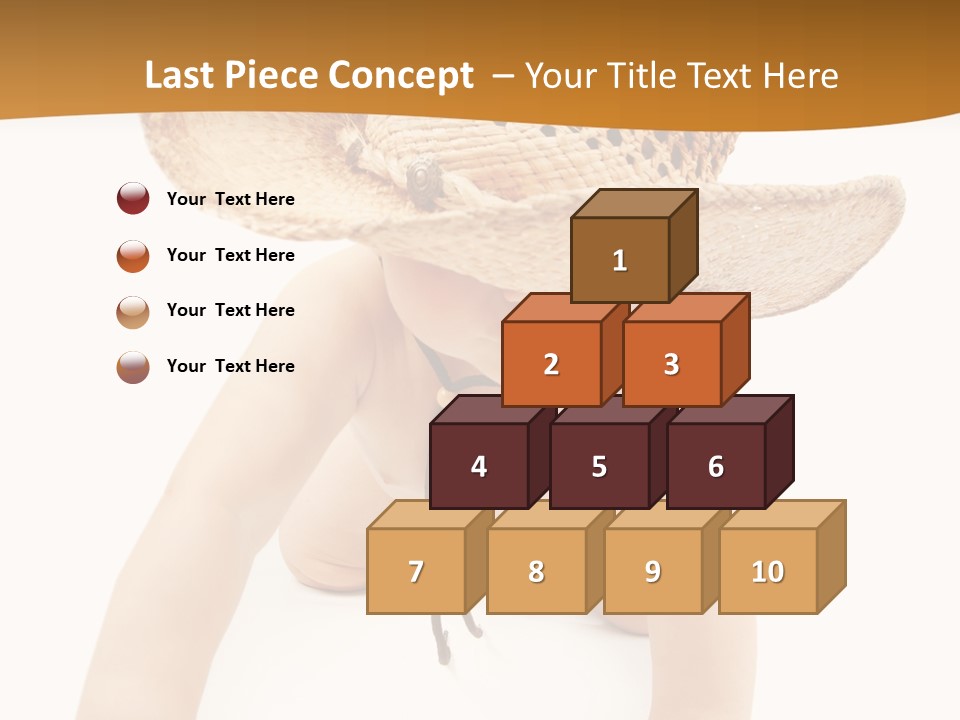 Child Expression Cute PowerPoint Template