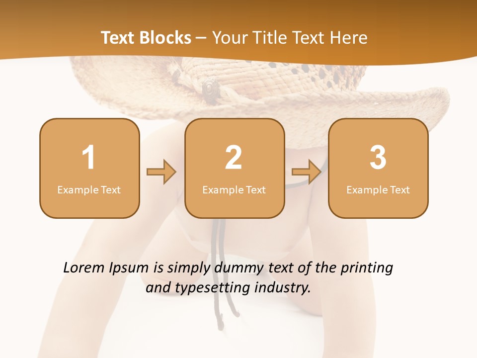 Child Expression Cute PowerPoint Template