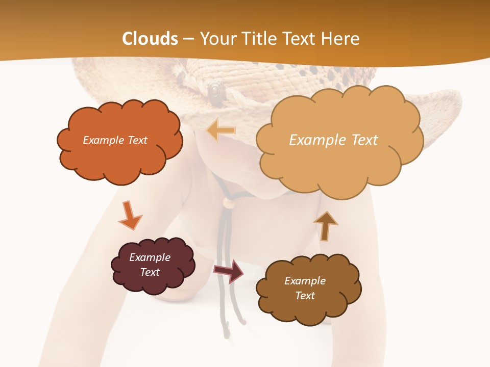 Child Expression Cute PowerPoint Template