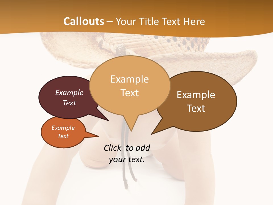 Child Expression Cute PowerPoint Template