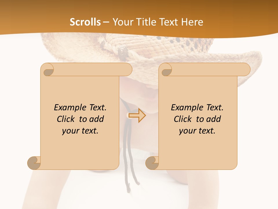 Child Expression Cute PowerPoint Template