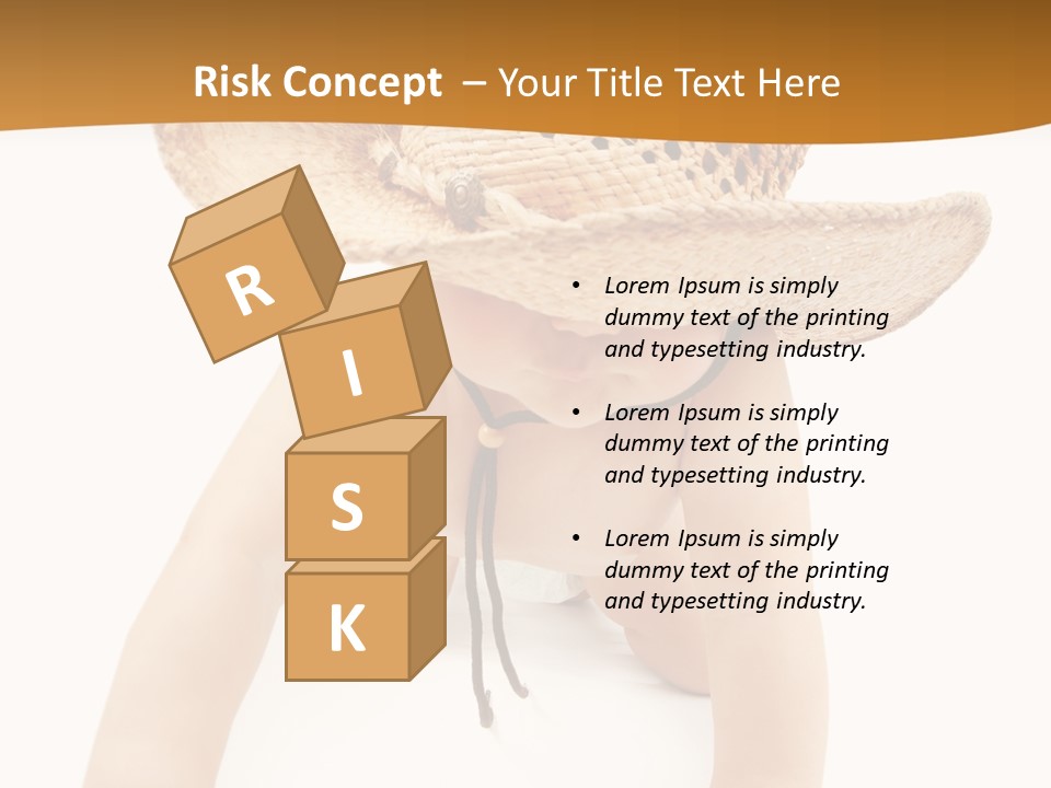 Child Expression Cute PowerPoint Template