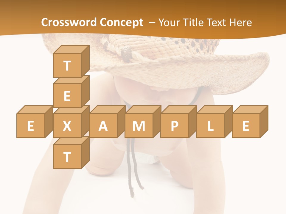 Child Expression Cute PowerPoint Template