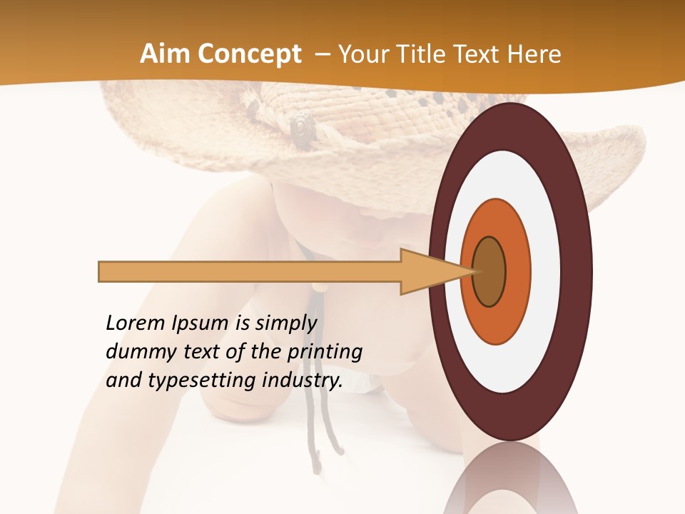 Child Expression Cute PowerPoint Template