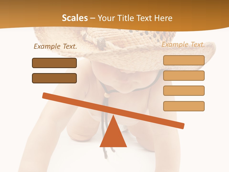 Child Expression Cute PowerPoint Template