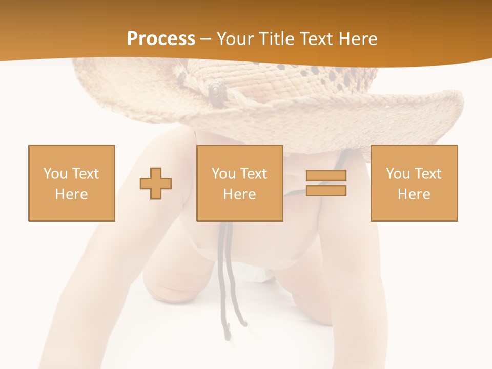 Child Expression Cute PowerPoint Template