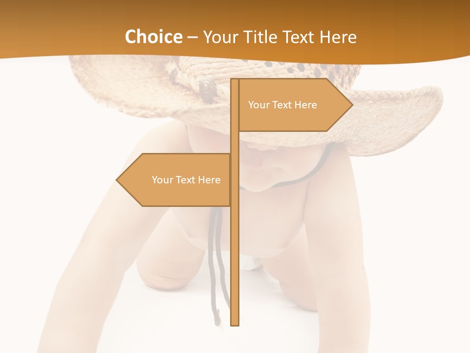 Child Expression Cute PowerPoint Template