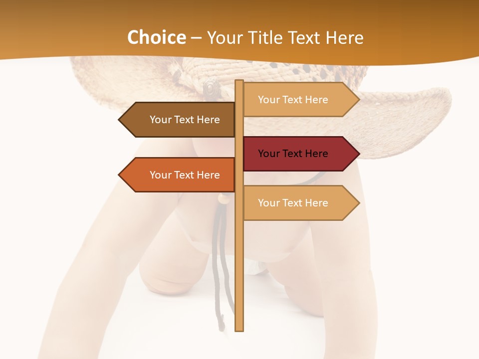 Child Expression Cute PowerPoint Template