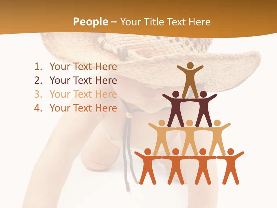 Child Expression Cute PowerPoint Template