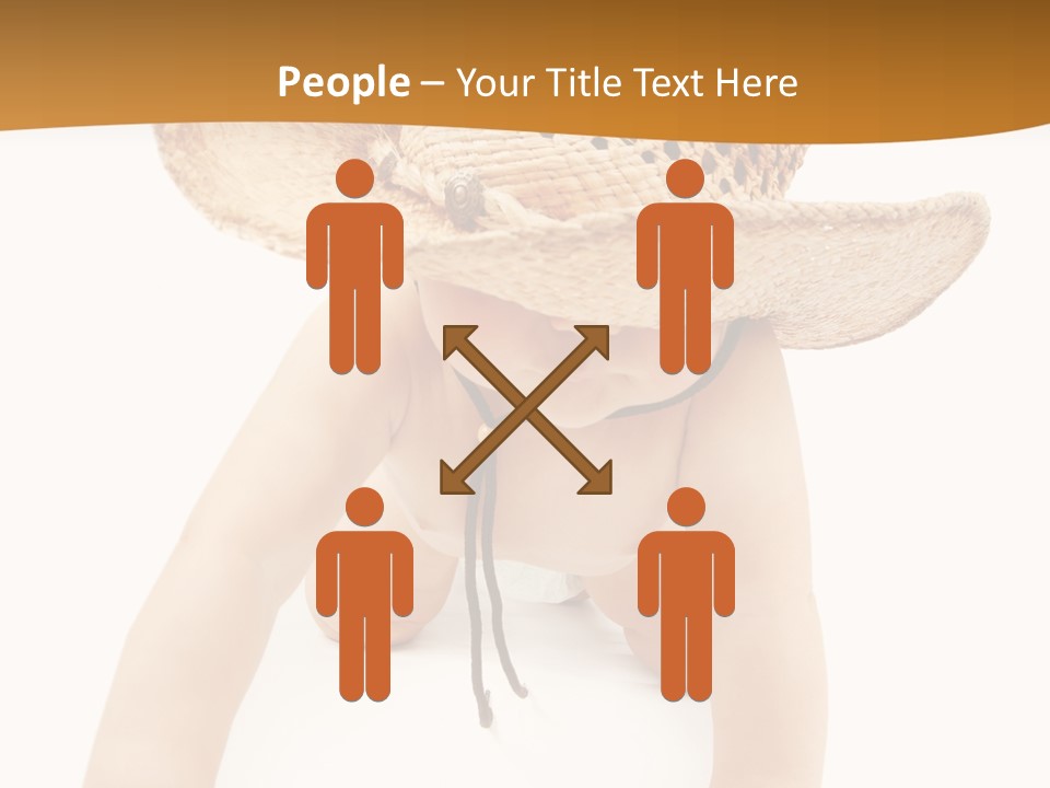 Child Expression Cute PowerPoint Template